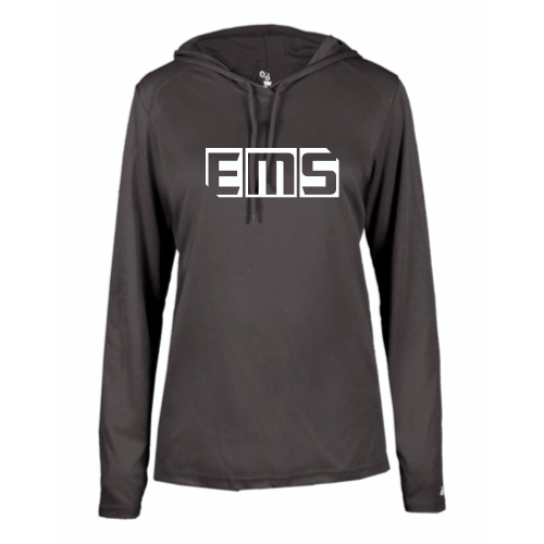 EMS - B-Core L/S Women's Hood Tee
