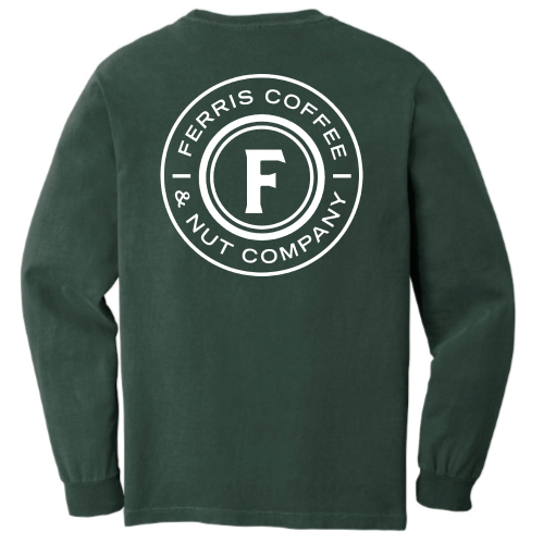 FerrisCoffee - Comfort Colors - Circle Badge Logo