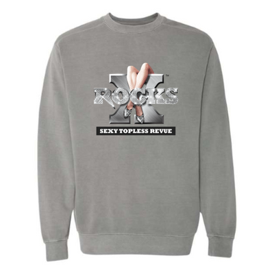 X Rocks Unisex Vintage Crewneck