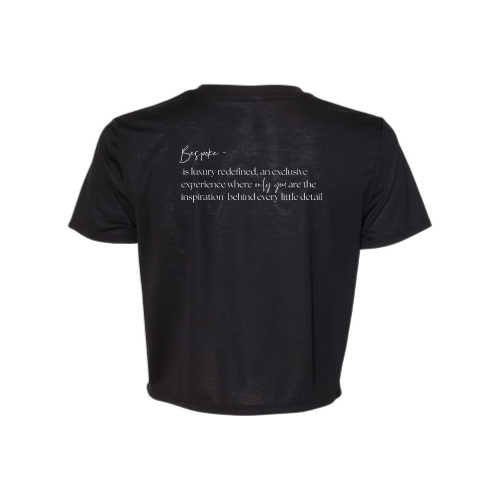 BespokeBeautyLoft - Ladies' Flowy Cropped T-Shirt