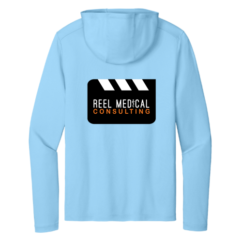 Reel Medical Consulting - Sport-Tek Posi-UV Pro Long Sleeve Hoodie v1