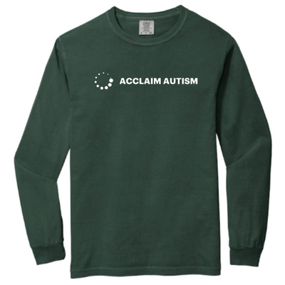 AcclaimAutism - Garment Dyed Heavyweight Long Sleeve T-Shirt