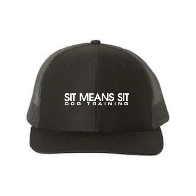 Sit Means Sit - Richardson Snapback Trucker Cap v2
