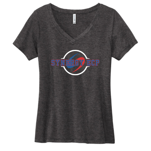 SynergyECP - Volunteer Knitwear Women's Daily V-Neck Tee USA-Made - v5
