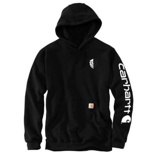 BeerdBuilds - Carhartt Midweight Hooded Logo Sweatshirt CTK288
