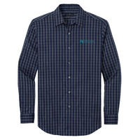 Navy Blazer/ White Grid Check