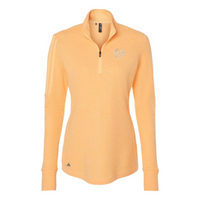 Nebraska State Fair - Adidas Women's 3-Stripes Quarter-Zip Sweater