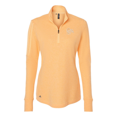 Nebraska State Fair - Adidas Women's 3-Stripes Quarter-Zip Sweater
