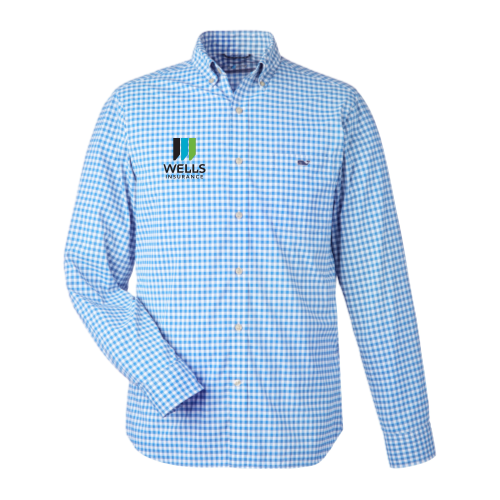 Wells Insurance - Vineyard Vines Men's Nylon Gingham Shirt