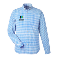 Wells Insurance - Vineyard Vines Men's Nylon Gingham Shirt