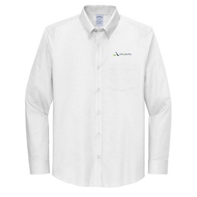 LongevityConsulting - Brooks Brothers Wrinkle-Free Stretch Nailhead Shirt