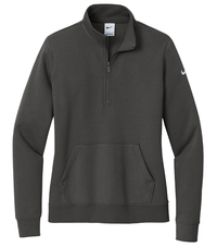 PVFinancial - Nike Ladies Club Fleece Sleeve Swoosh 1/2-Zip