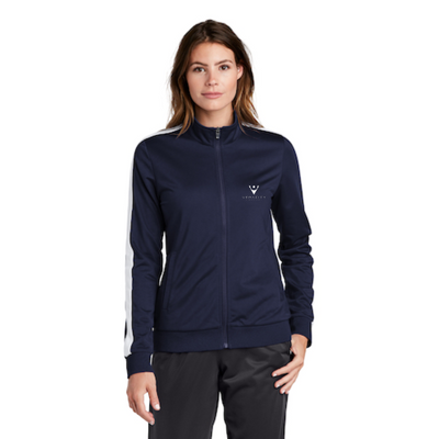 VeracityCapital - Sport-Tek Ladies Tricot Sleeve Stripe Track Jacket