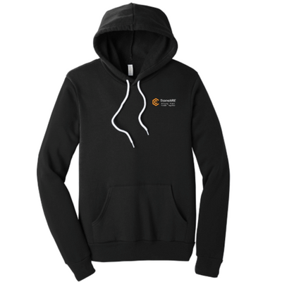 TransitRE - Unisex Poly/Cotton Hooded Pullover Sweatshirt