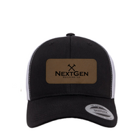 NextgenBuildingCo - Leather Patch Adult Trucker Cap