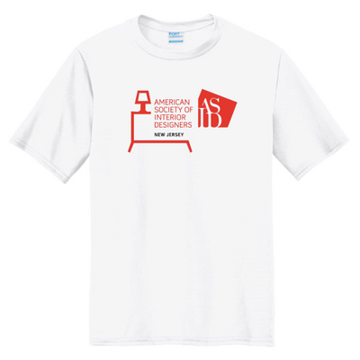 ASID New Jersey - Port & Company Essential Performance Tee - Designed by Zara Ahmad, ASID Student