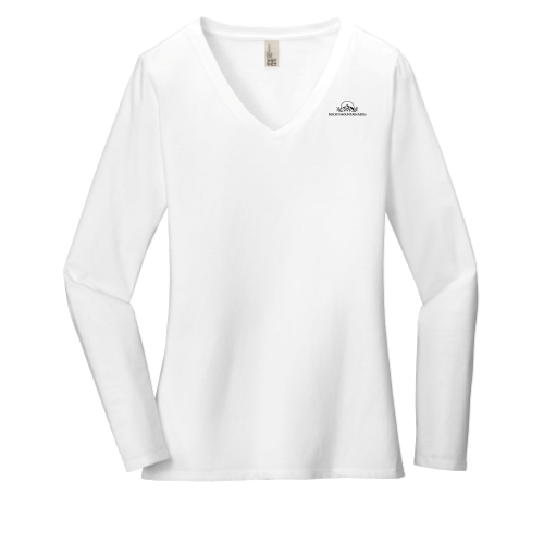 Rocky Mountain Tiny Homes - District Women’s Very Important Tee Long Sleeve V-Neck v1