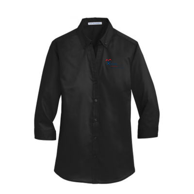 SeventhCircuit Port Authority - Ladies Three-Quarter Sleeve Shirt