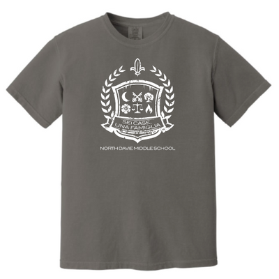 North Davie Middle School - Unisex Comfort Colors Vintage Tee