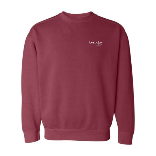 BespokeBeautyLoft - Pigment-Dyed Crewneck Sweatshirt v1