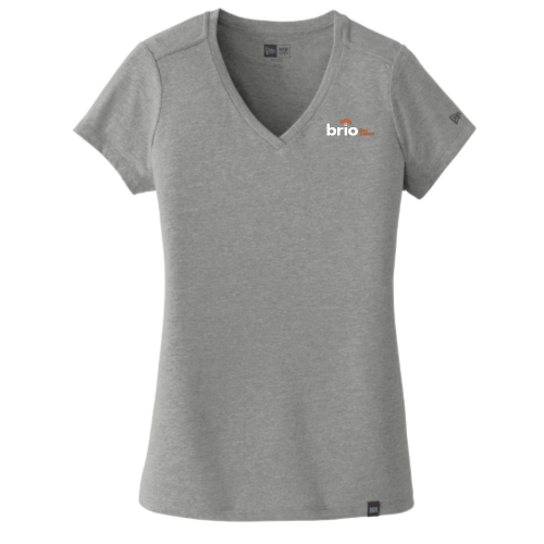 BrioTinyHomes - Era Ladies Heritage Blend V-Neck Tee