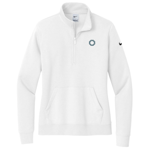 SDVisions - Nike Ladies Club Fleece Sleeve Swoosh 1/2-Zip "Brandmark" "Therapy"