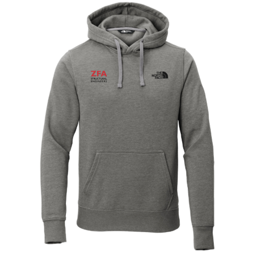 ZFA - Embroidery The North Face Chest Logo Pullover Hoodie