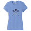 OneHillLacrosse - District Made Ladies Perfect Tri Crew Tee