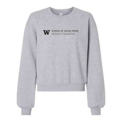 UWSSW - ReFlex Women's Fleece Crewneck Sweatshirt