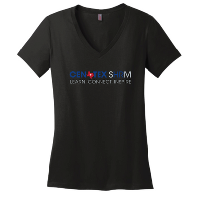 CentexSHRM - District Made Ladies Perfect Weight V-Neck Tee v2