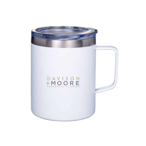 DavisonMoore - Prime Line 12oz Vacuum Insulated Stainless Steel Coffee Mug