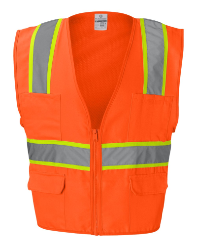 Solid Front Vest with Mesh Back
