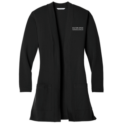 OutsourceConsultants - Port Authority Ladies Concept Long Pocket Cardigan