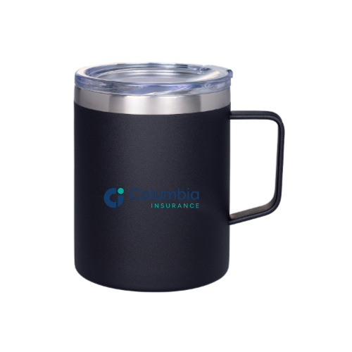 Columbia Insurance - Prime Line 12oz Vacuum Insulated Stainless Steel Coffee Mug
