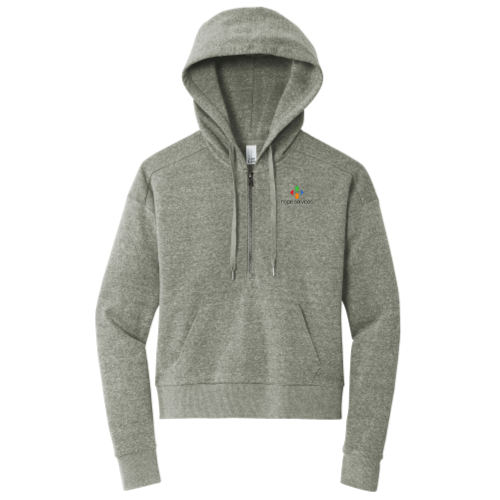 HopeServices - District Women's Perfect Tri Fleece 1/2-Zip Pullover