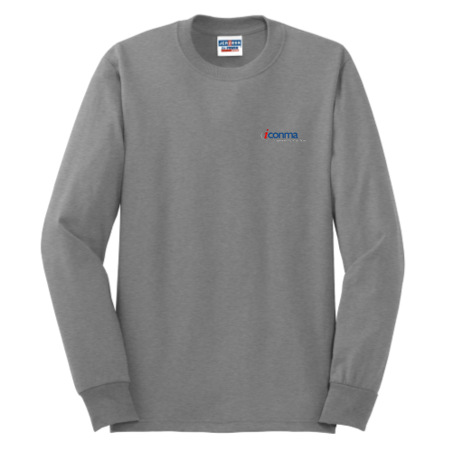ICONMA - JERZEES Heavyweight Blend 50/50 Cotton/Poly Long Sleeve T-Shirt