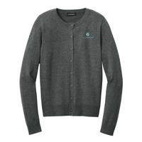 OceanElement - Port Authority Women’s Easy Care Crewneck Cardigan Sweater