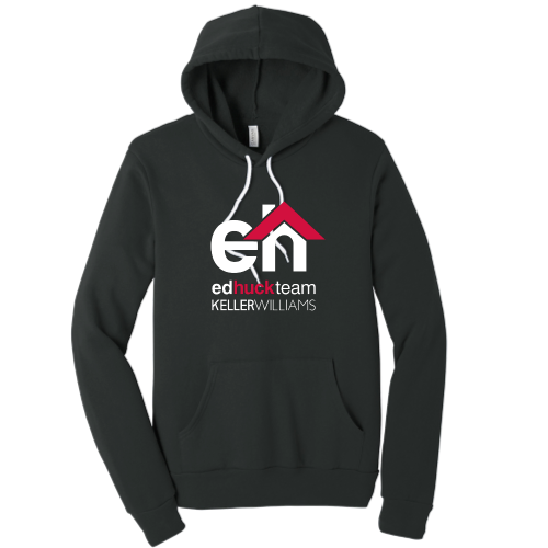 EdHuckTeam - Unisex Poly/Cotton Hooded Pullover Sweatshirt
