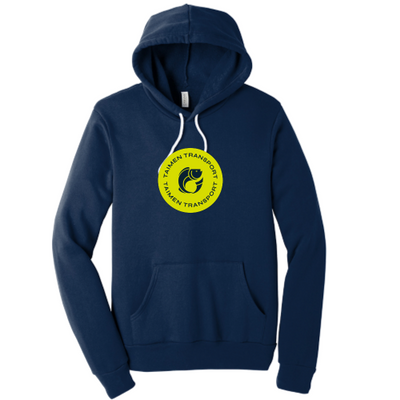 TaimenTransport - Unisex Poly/Cotton Hooded Pullover