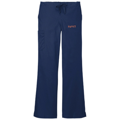 Synct CT - WonderWink Women's WorkFlex Flare Leg Cargo Pant