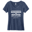 SynergyECP - Volunteer Knitwear Women's Daily V-Neck Tee USA-Made - v6