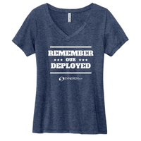SynergyECP - Volunteer Knitwear Women's Daily V-Neck Tee USA-Made - v6