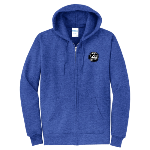 ZiaTaqueria - Port & Company Classic Full-Zip Hooded Sweatshirt