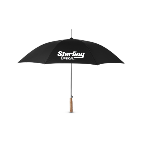 Sterling Optical - Wood Handle Stick Umbrella
