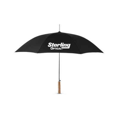 Sterling Optical - Wood Handle Stick Umbrella
