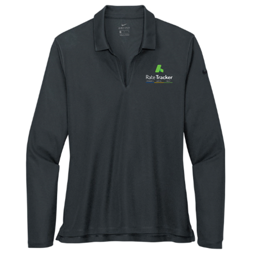 RateTracker - Nike - Ladies Dri-FIT Long Sleeve Polo