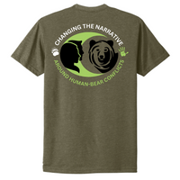 HumanBearConflicts - Next Level Unisex CVC T-Shirt