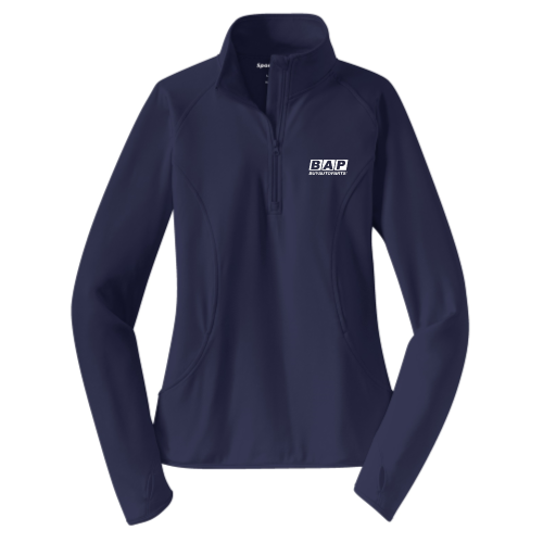 BuyAutoParts - Sport-Tek Ladies Sport-Wick Stretch 1/2-Zip Pullover v2