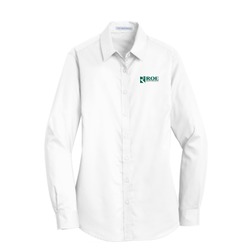Roe Dental Lab - Port Authority Ladies SuperPro Twill Shirt v2