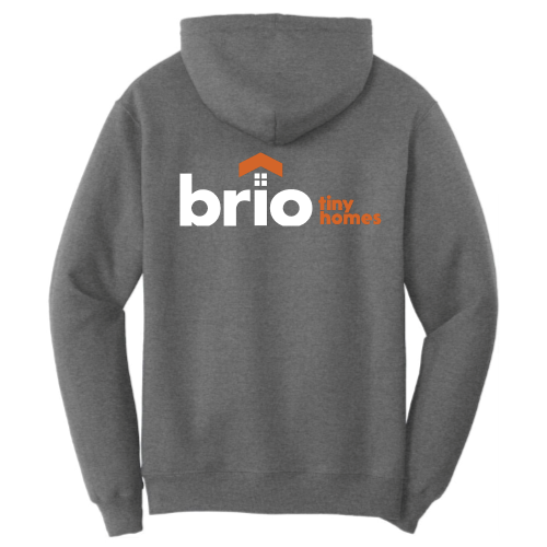 BrioTinyHomes - Port & Company Classic Pullover Hooded Sweatshirt